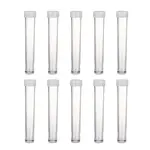 Clear Tube Plastic Bead Containers with Lid