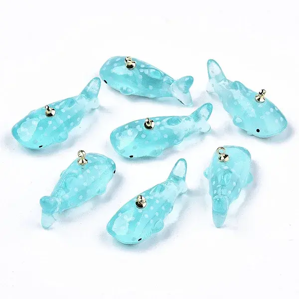 Transparent Epoxy Resin Pendants