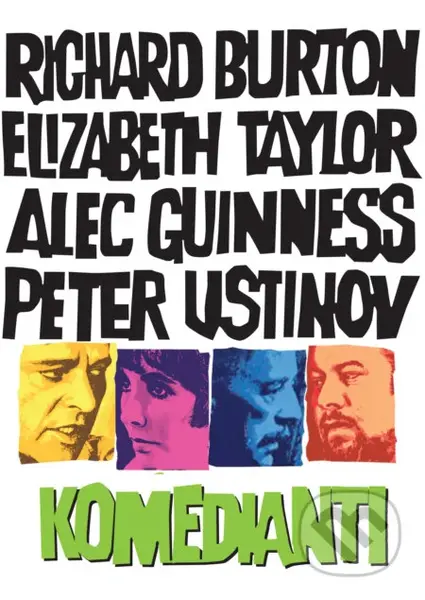 Komedianti - Peter Glenville - film z kategorie Akční dramata