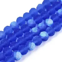 Transparent Glass Beads Strands