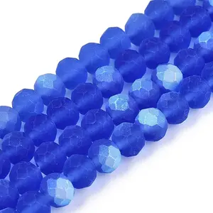 Transparent Glass Beads Strands