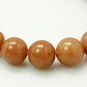 Natural Mashan Jade Round Beads Strands