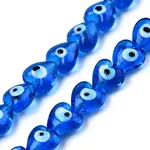 Handmade Evil Eye Lampwork Beads Strands