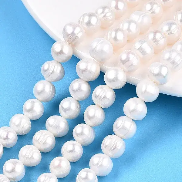 Natural Cultured Freshwater Pearl Beads Strands