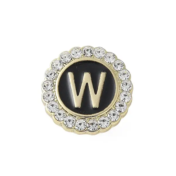 Letter Enamel Pins