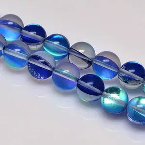 Synthetical Moonstone Beads Strands