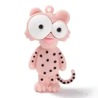 Opaque PVC Plastic Big Pendants