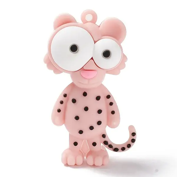 Opaque PVC Plastic Big Pendants