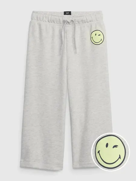 GAP Dětské tepláky & Smiley® - Holky