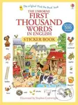 1000 Words in English Sticker - Heather Amery