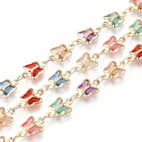 Handmade Brass Butterfly Link Chains