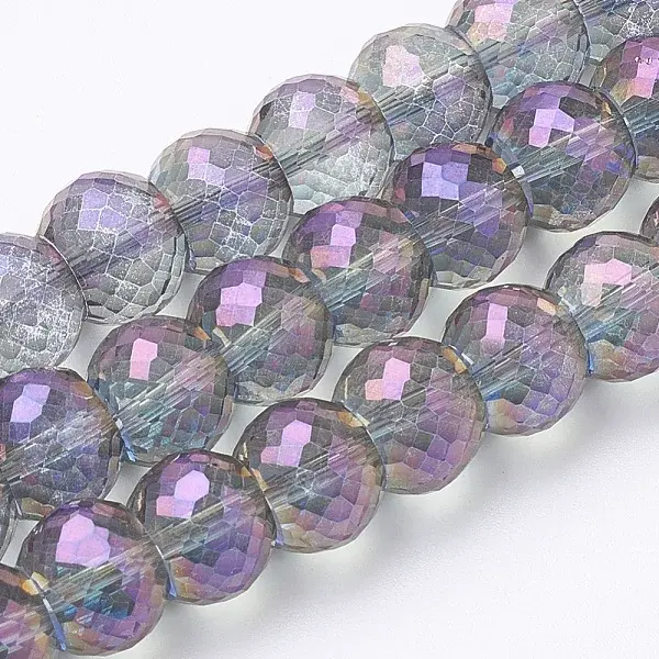 Electroplated Glass Beads Strands