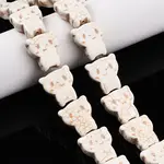 Dyed Synthetic Howlite Beads Strands