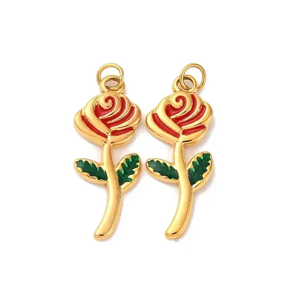 304 Stainless Steel Enamel Pendants