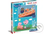 2x20 Peppa Pig - puzzle z kategorie Disney