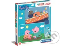 2x20 Peppa Pig - puzzle z kategorie 15 - 60 dílků