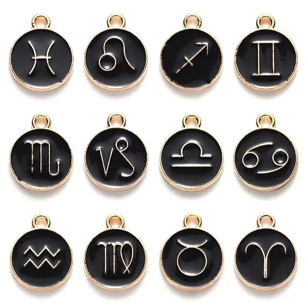 Alloy Enamel Pendants