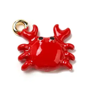 Zinc Alloy Enamel Pendants