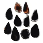 Dyed Mixed Shape Natural Agate Gemstone Big Pendants