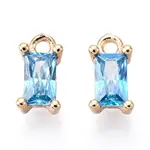 Brass Cubic Zirconia Charms