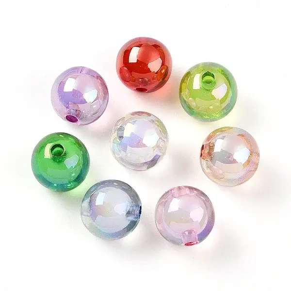 Opaque UV Plating Acrylic Beads