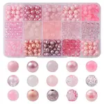 375Pcs 15 Styles Acrylic Beads