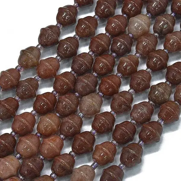 Natural Purple Aventurine Beads Strands