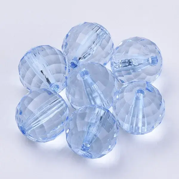 Transparent Acrylic Beads