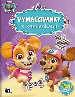 Maľovanky s kamienkami: Labková patrola - kniha z kategorie Omalovánky