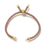 Braided Cotton Cord Slider Bracelet Making