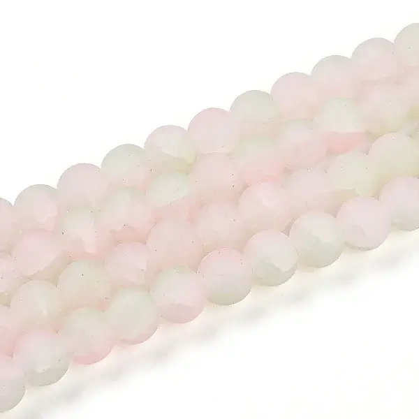 Crackle Glass Beads Strands