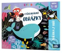 Vyškrabávacie obrázky - Zvieratká z mora - Kvído - hra z kategorie Omalovánky