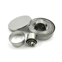 Non-Tarnish 430 Stainless Steel Cookie Cutters