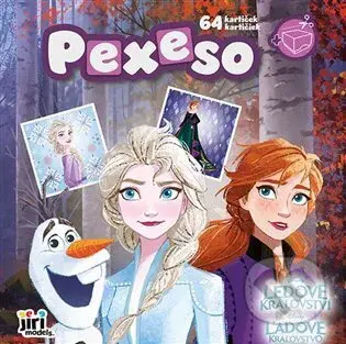 Pexeso v sešitu Ledové království