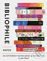 Bibliophile Notes 20 Notecards/Envelopes (20 Different Notecards & Envelopes) - kniha z kategorie Zdraví a životní styl
