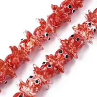 Handmade Bumpy Lampwork Beads Strands