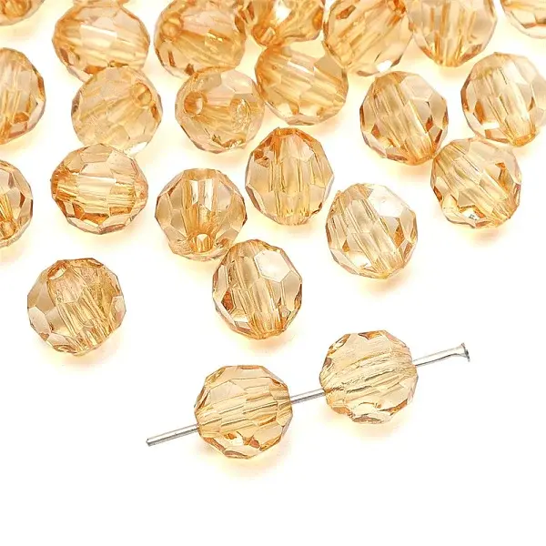 Transparent Acrylic Beads