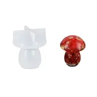 DIY Mushroom-shaped Display Decoration Food Grade Silicone Molds