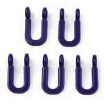 Rack Plating Spray Painted Alloy 2-Loop Link Pendants