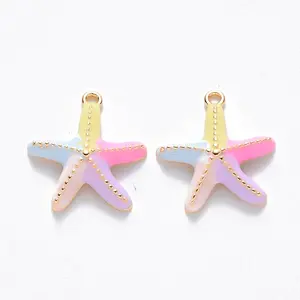Brass Enamel Charms