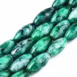 Baking Paint Glass Beads Strands