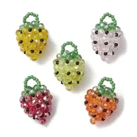 Glass Seed Beaded Pendants