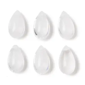 Transparent Glass Charms