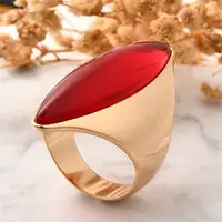 Resin Horse Eye Finger Rings