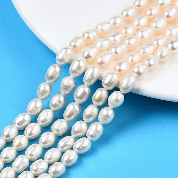Natural Cultured Freshwater Pearl Beads Strands