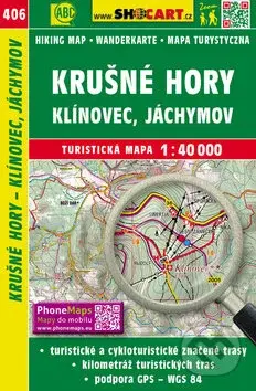 Krušné hory, Klínovec, Jáchymov (1:40 000) (turistická mapa, SC 406) - kniha z kategorie Mapy Evropy