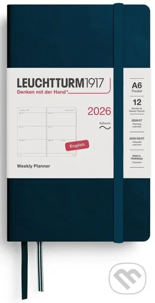 Weekly Planner 2026 Pocket (A6) Deep Sea