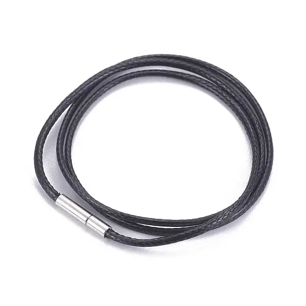 Waxed Cord Necklace Making