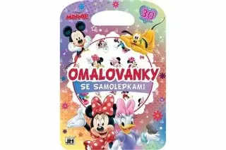 Omalovánky se samolepkami - Minnie (Defekt)