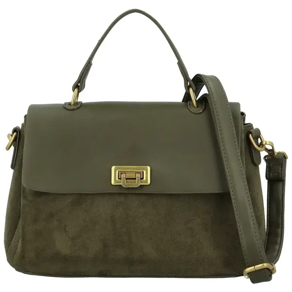 Dámská kabelka do ruky tmavě zelená - Paolo bags Tess